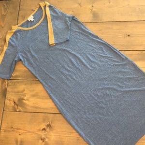 LuLaRoe Julia Dress M